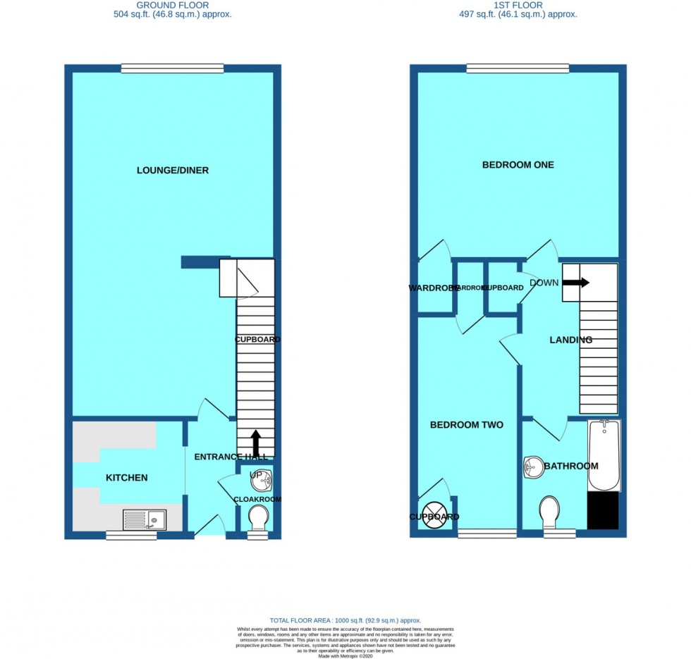 Floorplan for White Hart Lane, Brandon