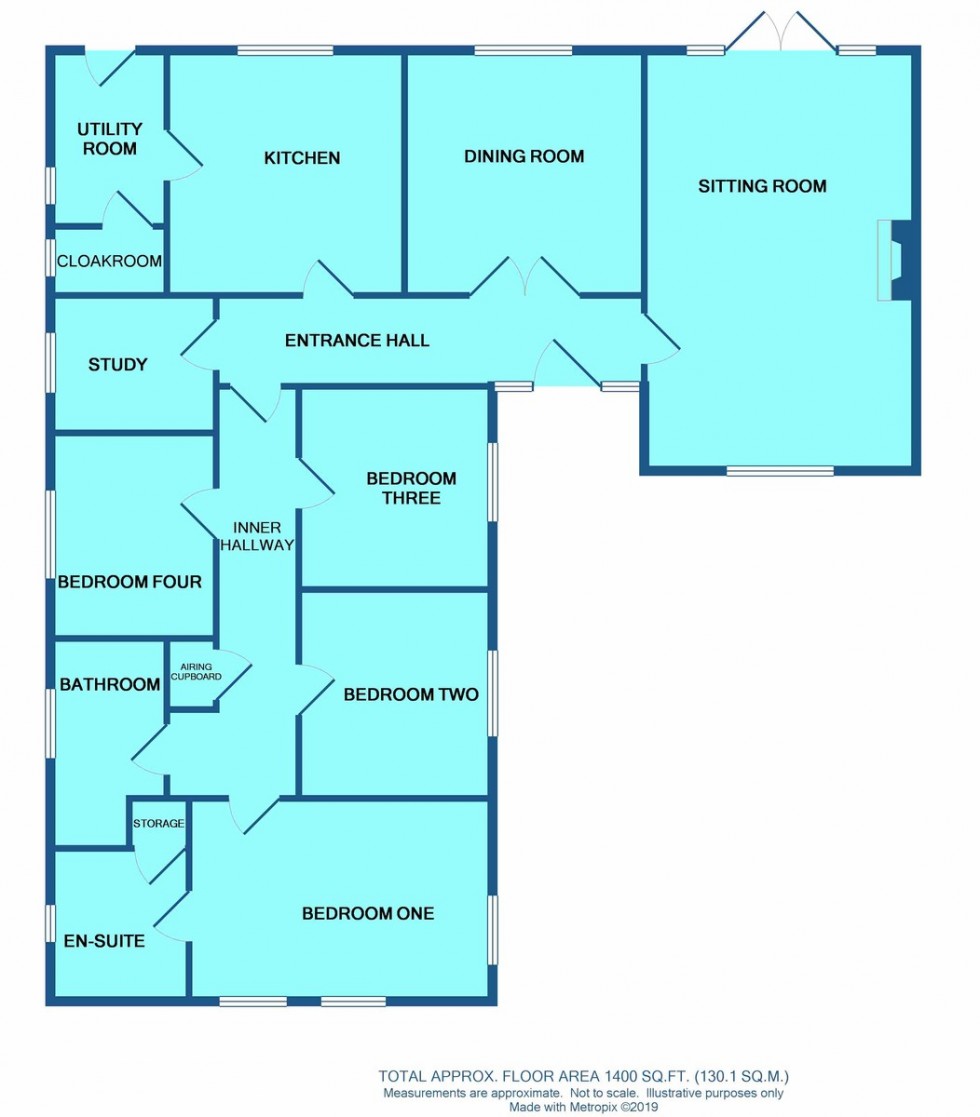 Floorplan for Holly Lane, Lakenheath