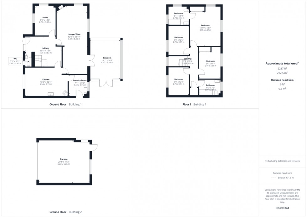 Floorplan for Wings Road, Lakenheath