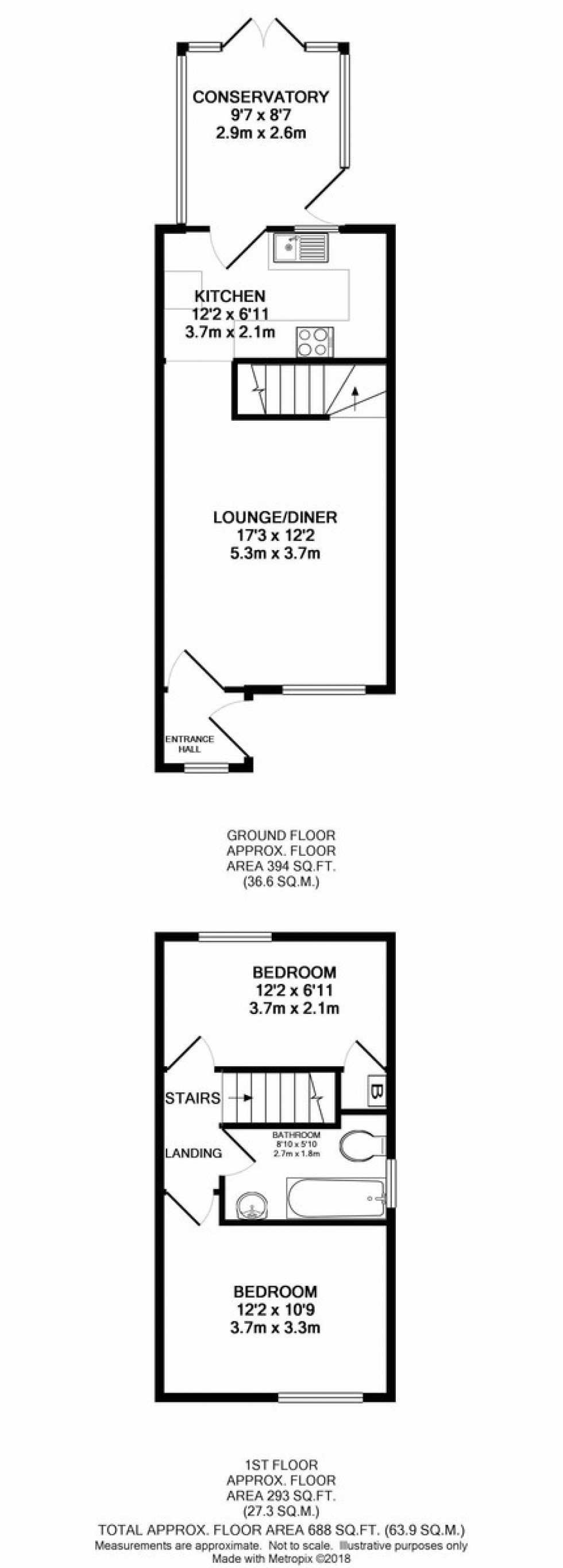 Floorplan for Thyme Close, Thetford