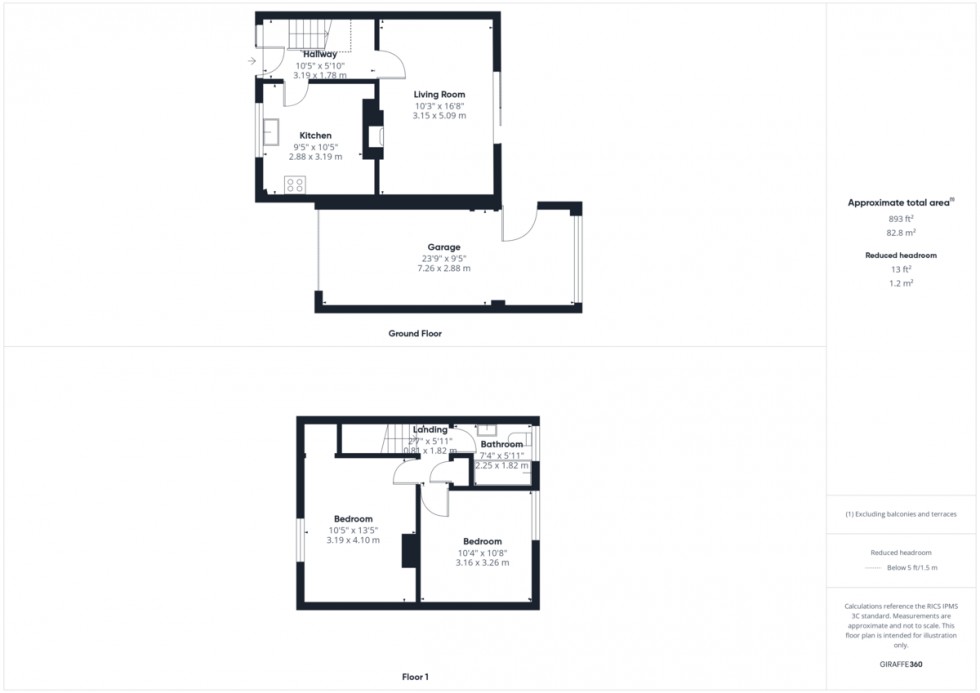 Floorplan for Bury Road, Thetford