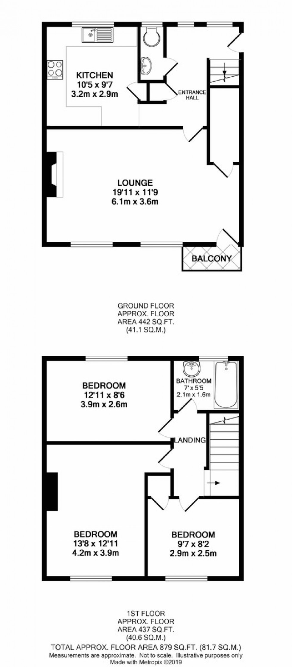 Floorplan for St Marys Court, Thetford