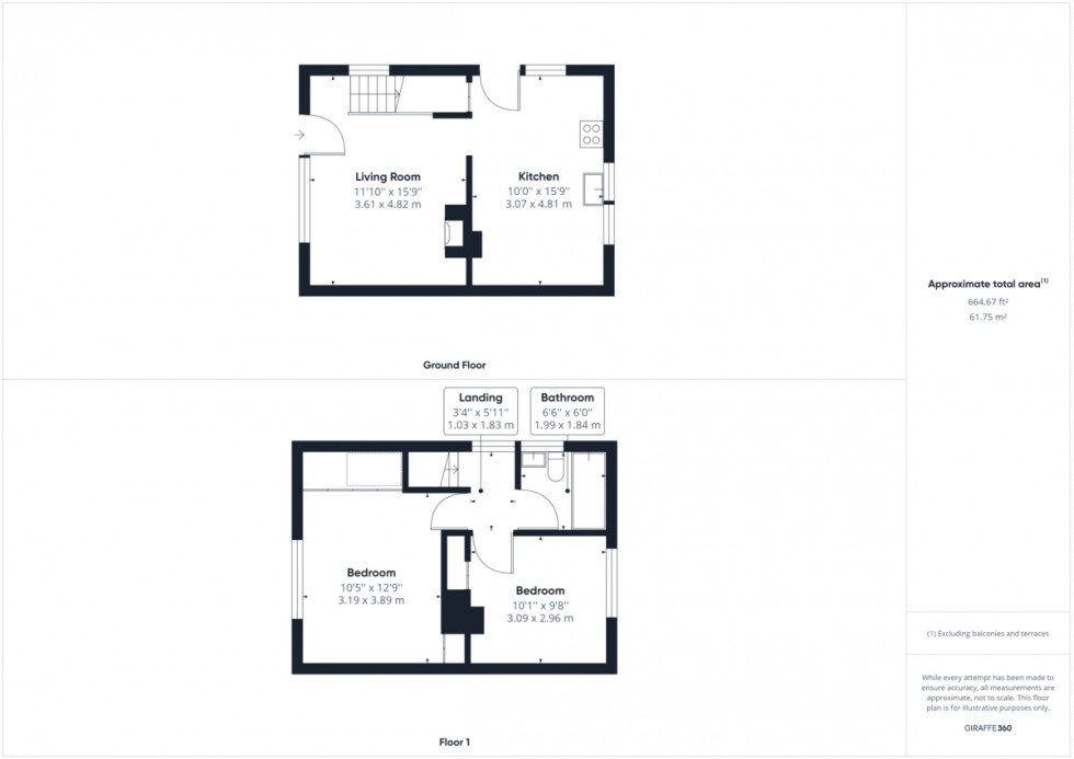 Floorplan for Elizabeth Road, Brandon