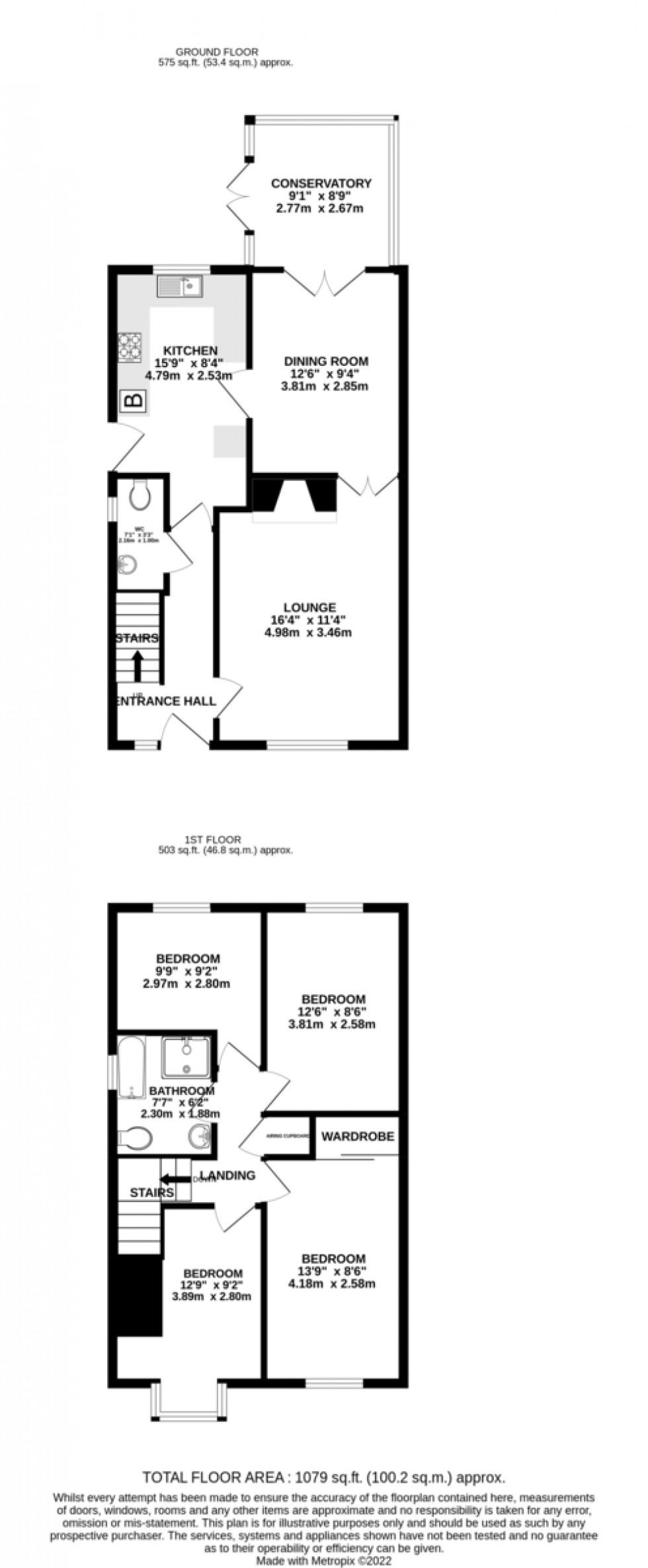 Floorplan for Campion Road, Thetford