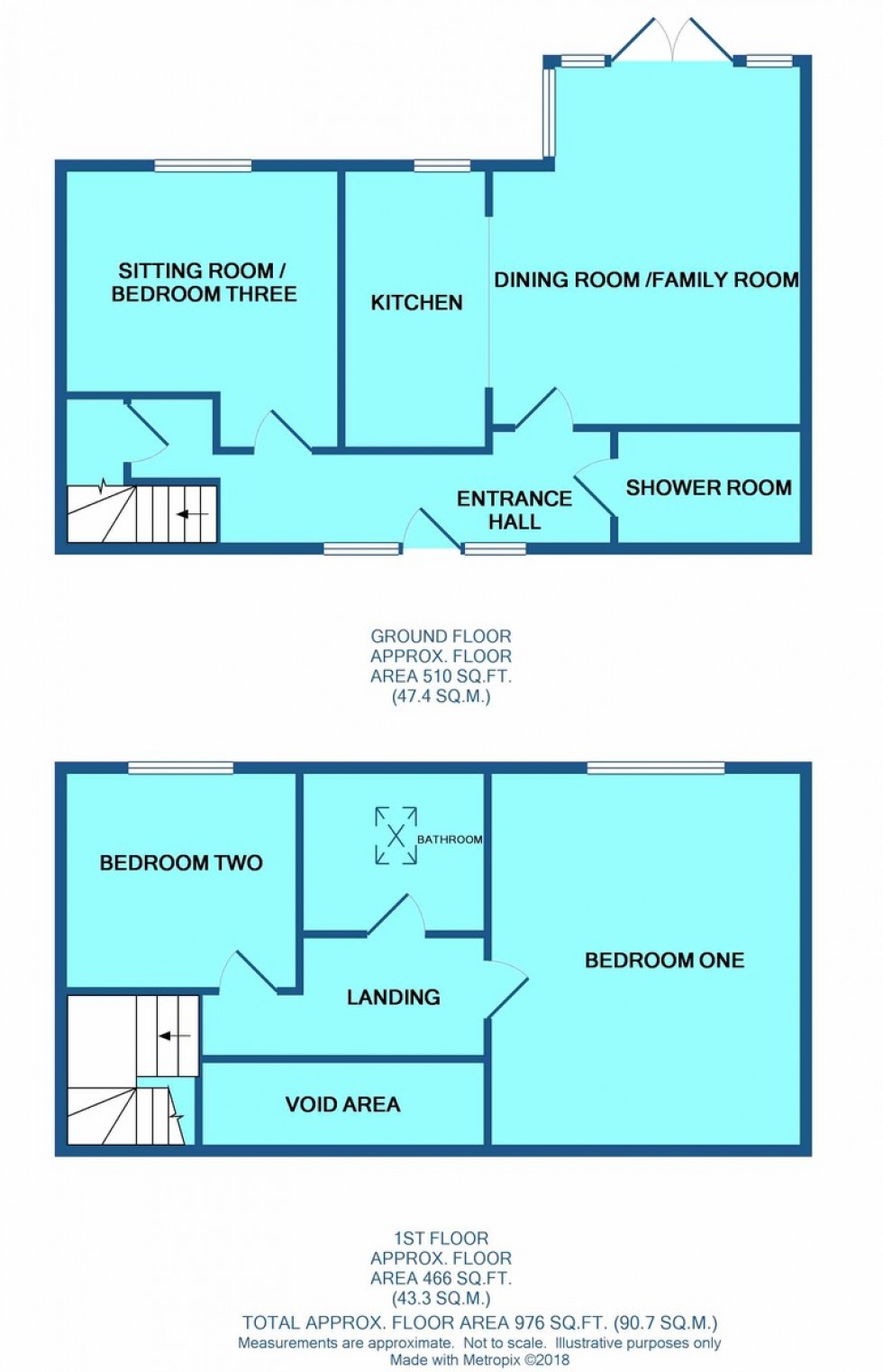 Floorplan for Church Farm Way, Lakenheath