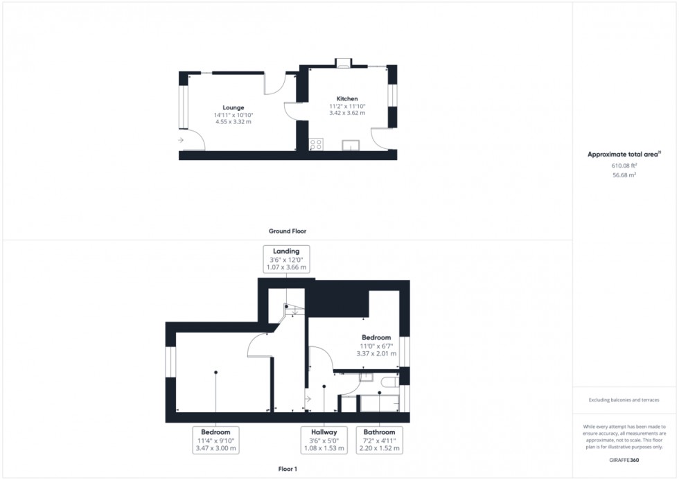 Floorplan for High Street, Brandon