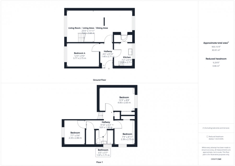 Floorplan for Castle Close, Weeting