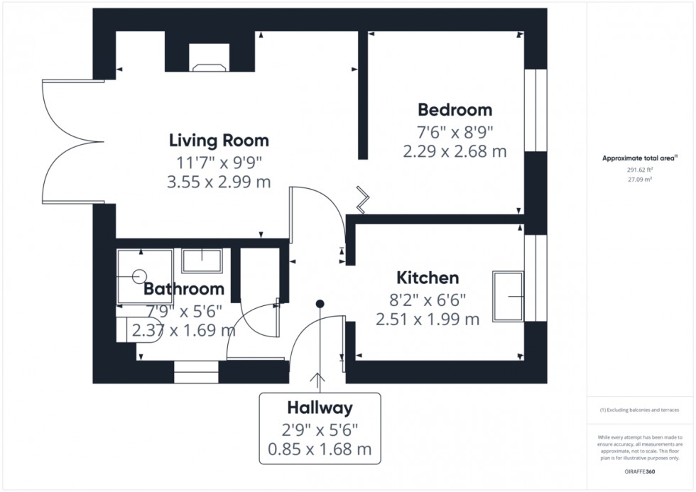 Floorplan for Willow Close, Brandon