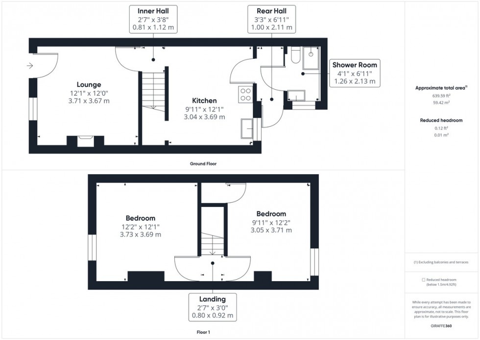 Floorplan for London Road, Brandon