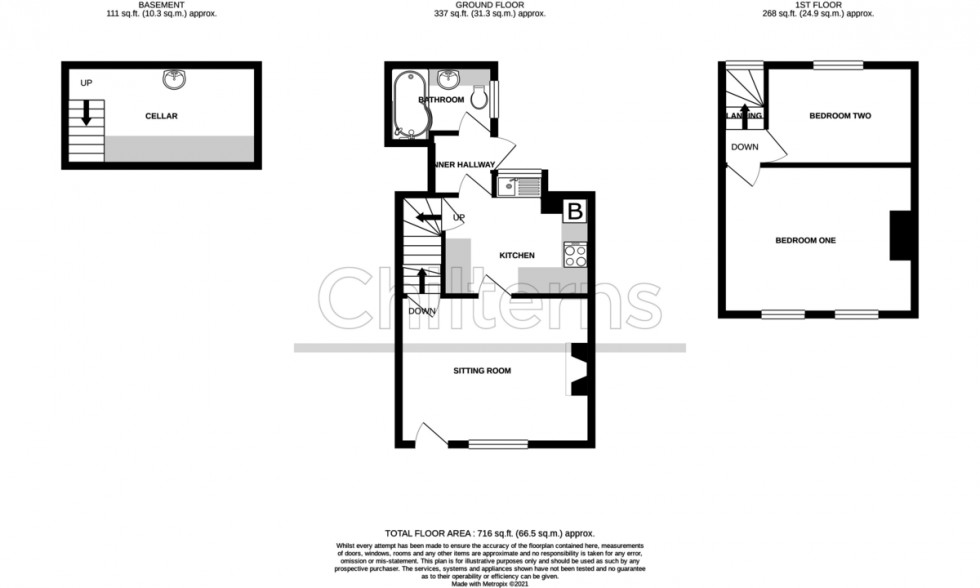 Floorplan for Mill Street, Isleham