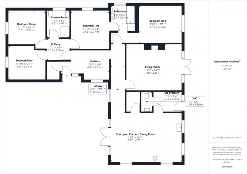 Floorplan for Main Road, Brookville