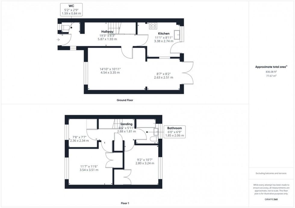 Floorplan for Malsters Close, Mundford