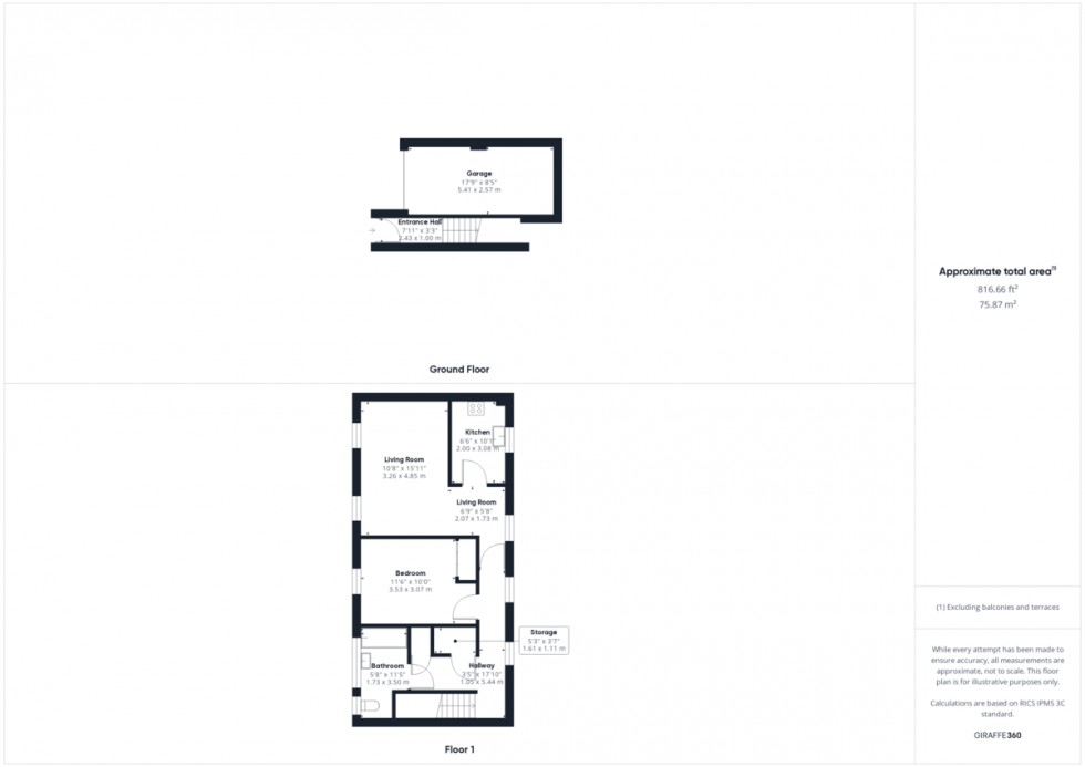 Floorplan for Hazel Covert, Thetford