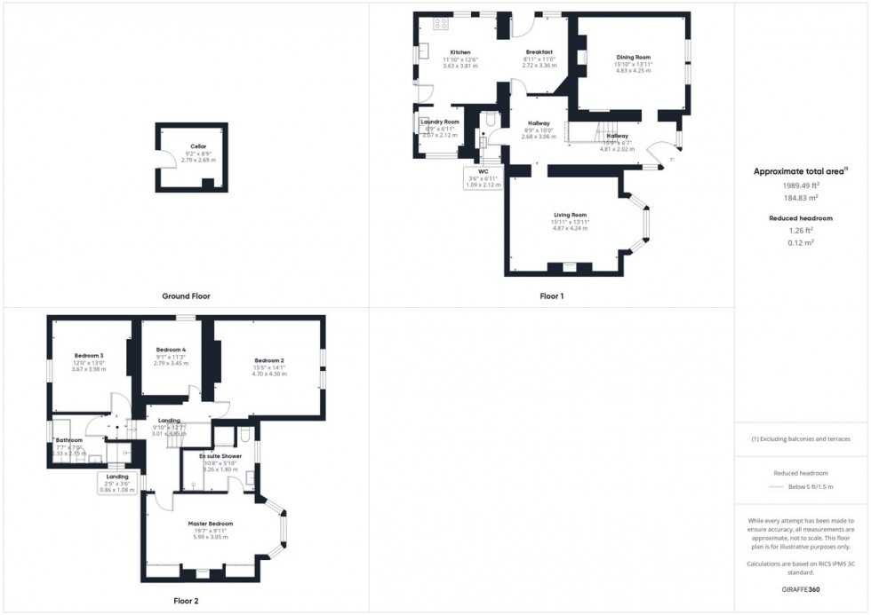 Floorplan for Old Methwold Road, Whittington