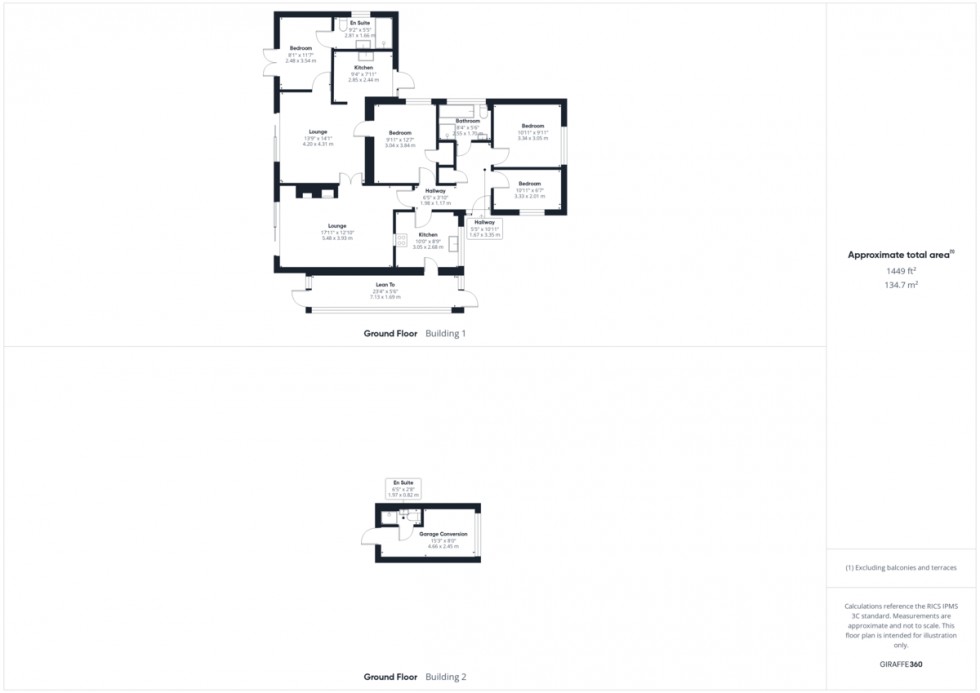 Floorplan for Redgate, Thetford