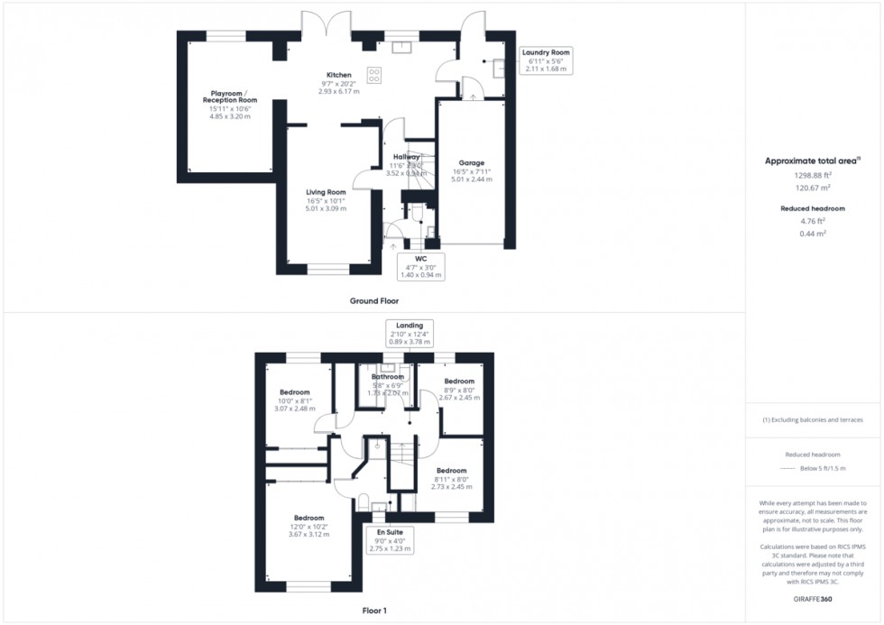 Floorplan for Buttercup Close, Thetford