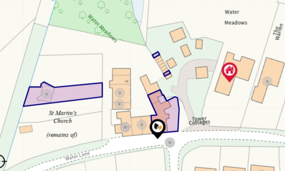 Floorplan for Tower Cottages, Barnham
