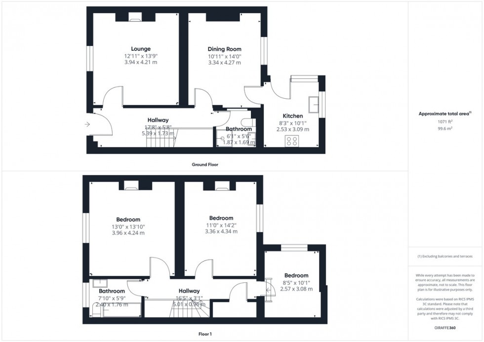 Floorplan for Raymond Street, Thetford