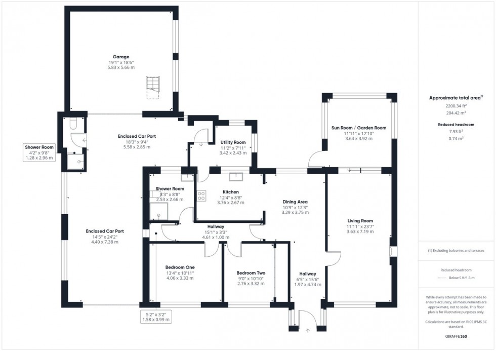 Floorplan for Barretts Lane, Feltwell