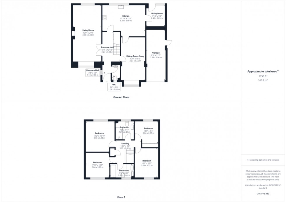 Floorplan for Grenville Way, Thetford