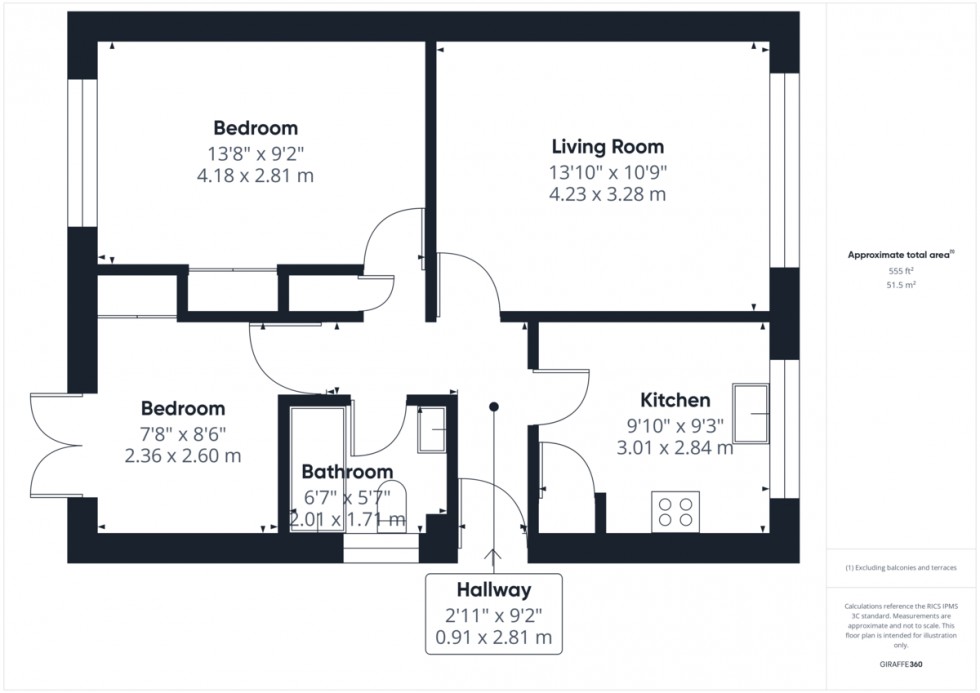 Floorplan for Admirals Way, Thetford