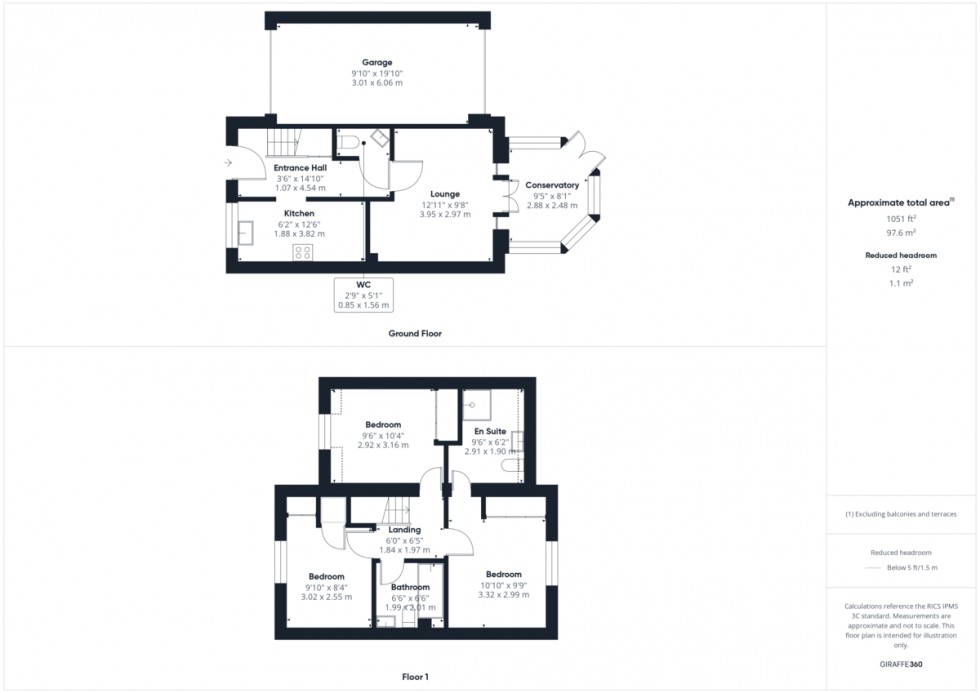 Floorplan for Woodruff Road, Thetford