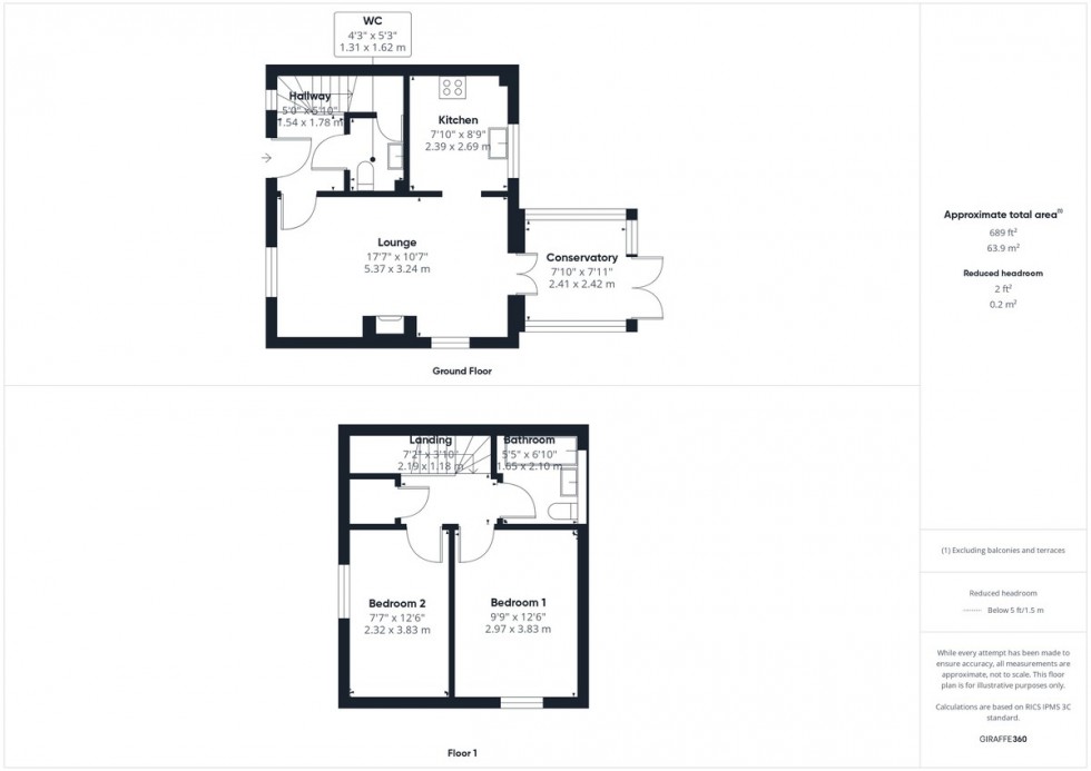 Floorplan for Pilgrims Way, Weeting