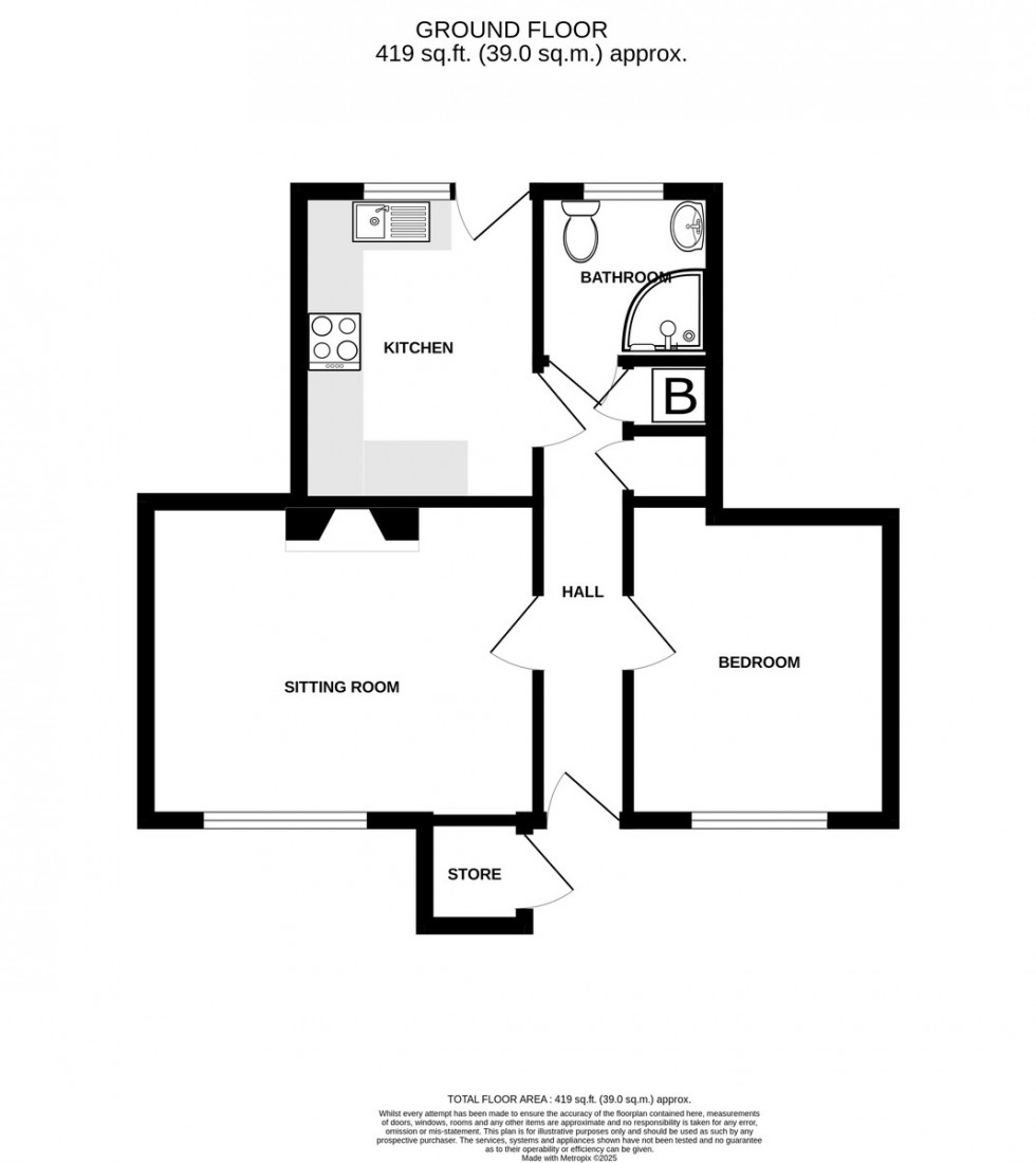 Floorplan for Rowan Drive, Brandon