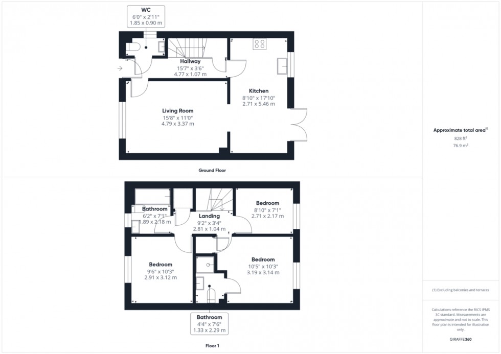 Floorplan for Clifton Drive, Thetford