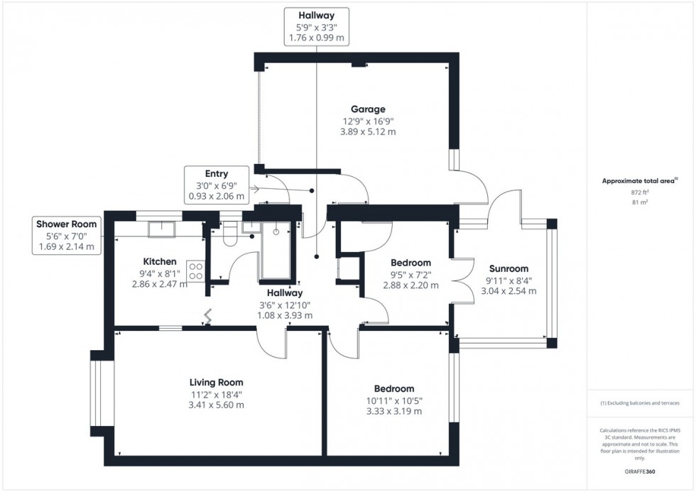 Floorplan for William Close, Watton