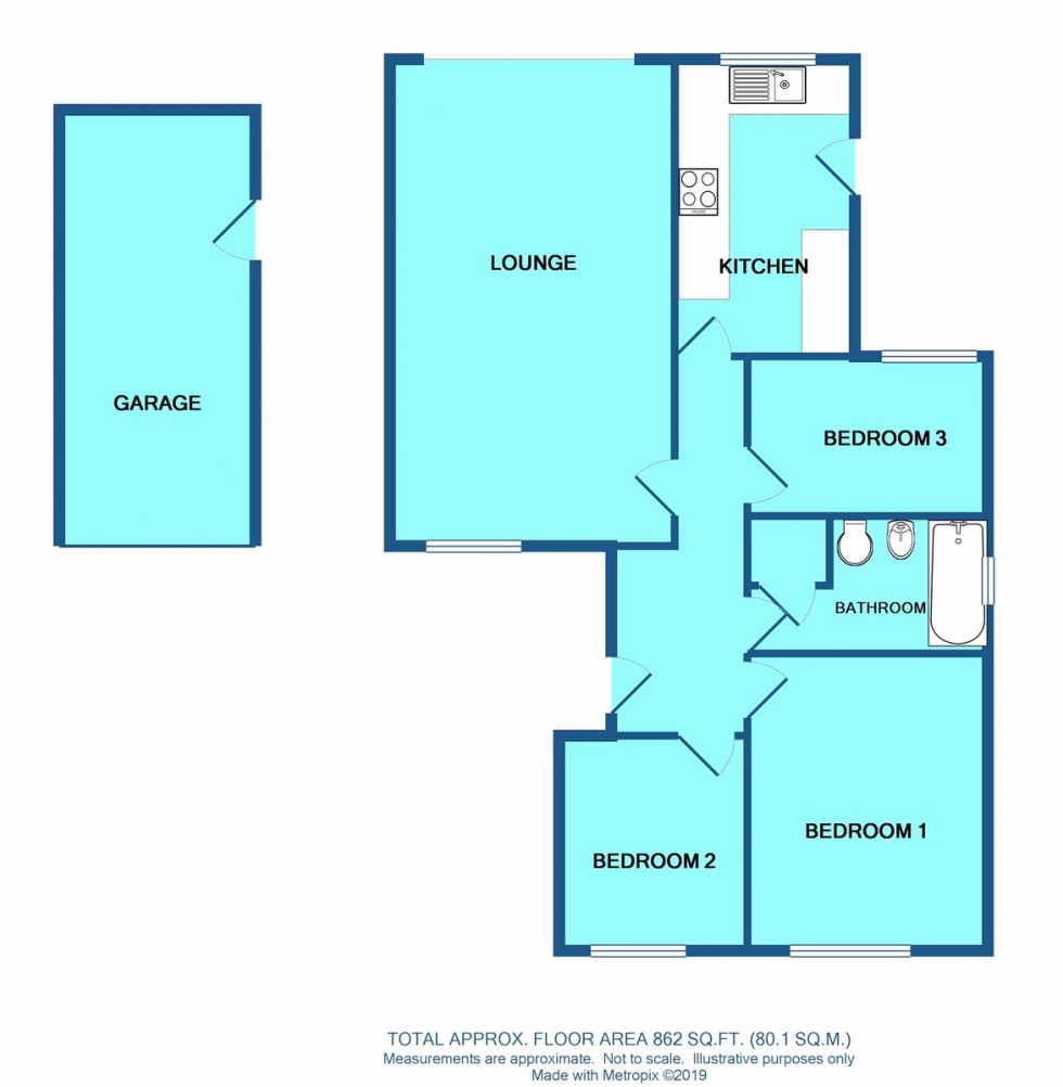 Floorplan for Bracken Rise, Brandon