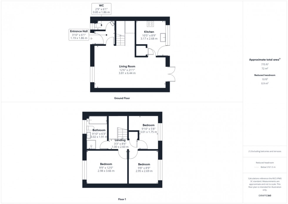 Floorplan for Redgate, Thetford