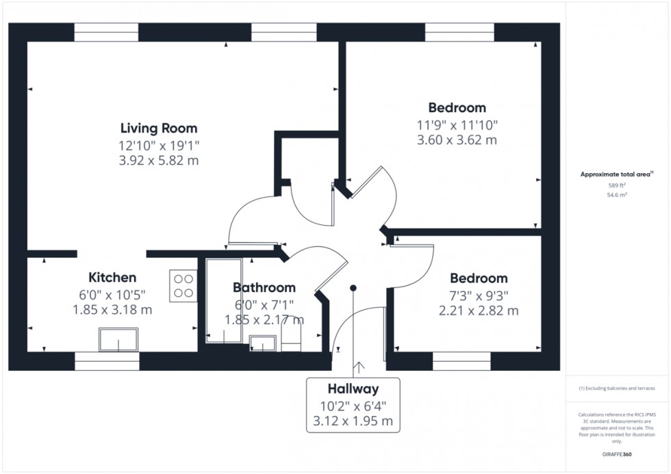 Floorplan for Eastern Road, Watton