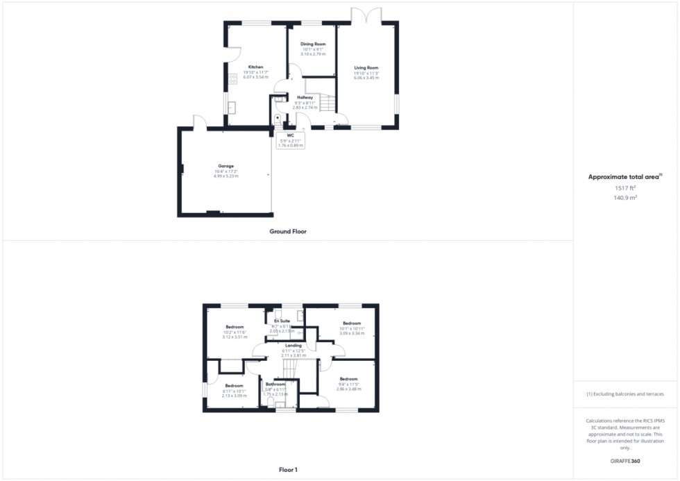 Floorplan for St. Audreys, Thetford