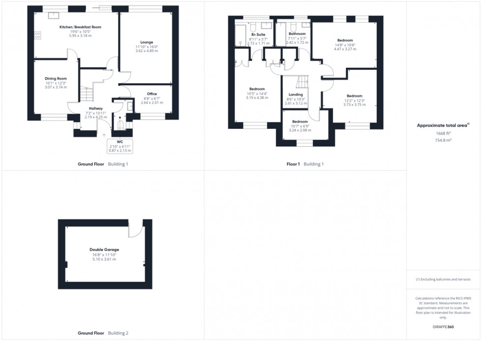 Floorplan for Nightingale Way, Thetford