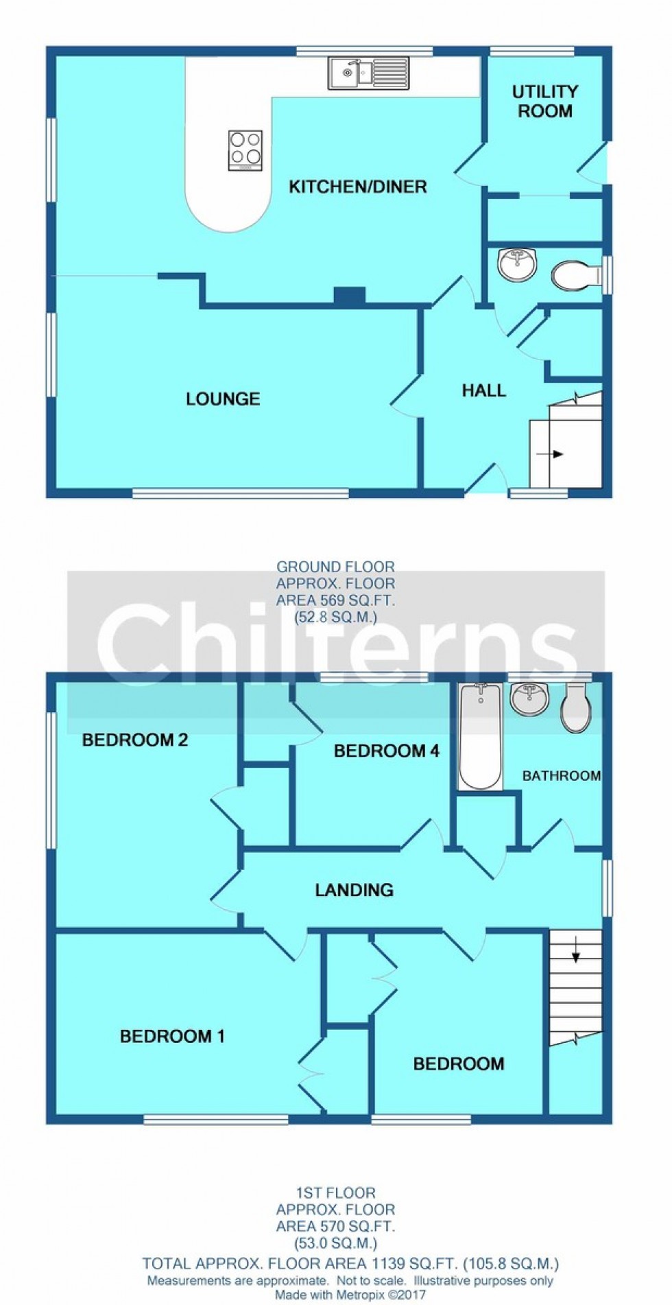 Floorplan for Parkside, Beck Row