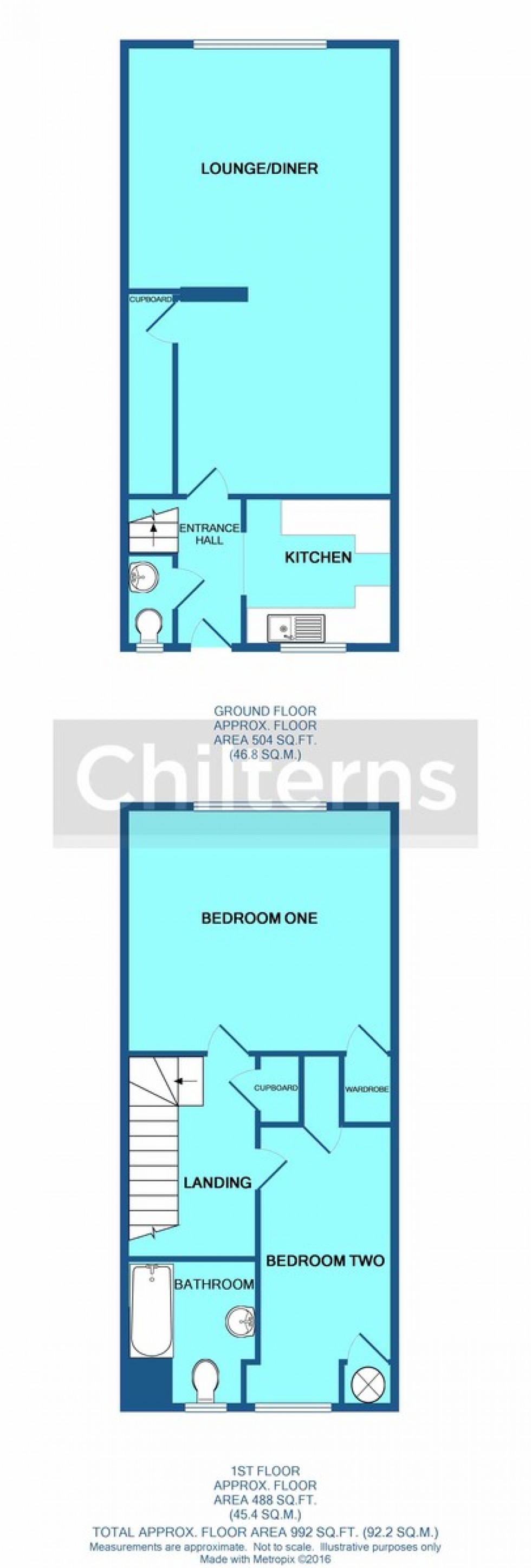 Floorplan for White Hart Lane, BRANDON